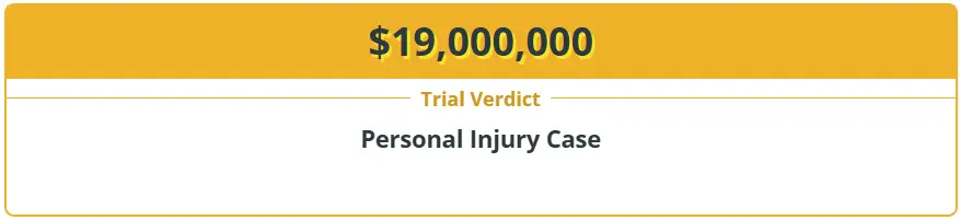 $19 Million Trial Win