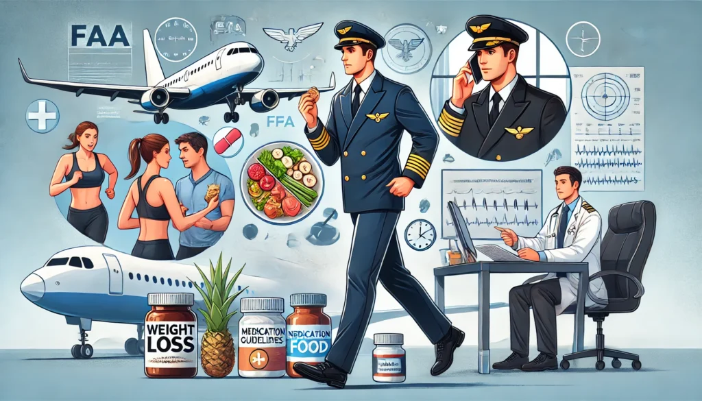 FAA-Approved Weight Loss Strategies & Medication Guidelines for Pilots